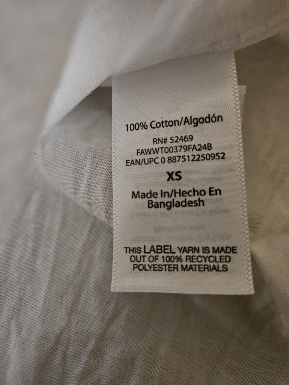 White Ruffle-Trim Girls' Button-Up Top - Picture 3 of 6
